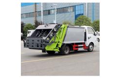 China 3CBM Dongfeng Compactor Garbage Truck Mini 4x2 Rubbish Collection Truck supplier