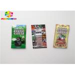 Aluminum Foil Zip Lock Plastic Bags Food Packaging Pouch Custom Size With Tear Notch for sale