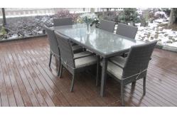China 9pcs rattan sofa sets supplier