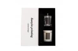 China Embossing End Recycled Scented Candle Packaging Boxes For Aromatherapy Reed Diffuser supplier