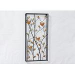 Home Garden Birds In Tree Framed Metal Tree Wall Art for sale