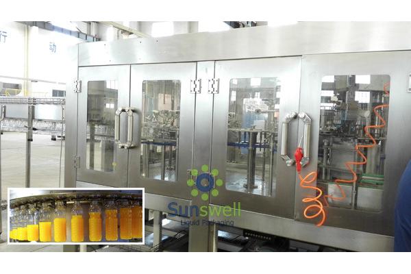 Juice PET Bottle Filling Machine Fruit Like Grape Orange Strawberry