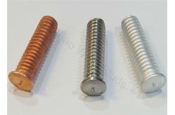 China Standard Stud Welding pins with Flange M3-M8 , Mild Steel Headed Weld Studs supplier