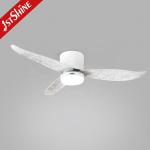 2- 1stshine Bedroom LED Ceiling Fan with Acrylic Blades and Remote Control Light