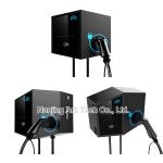 22KW 32A WIFI 4G RFID Electric Car Wallbox Charger Type 2 Cable for sale