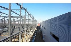 China Customized Galvanized H Section Large Span Steel Structure Warehouse supplier