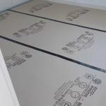 Offset Printing Temporary Floor Protection Paper Roll Decoration Construction Project for sale