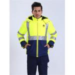 HIVIS Cold Weather Workwear 290gsm Outshell Hi Vis Winter Jacket for sale