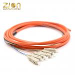 12 Fibers SC UPC Patch Cord OM1 Multimode Bunch With PVC Jacket for sale