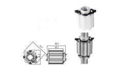 China Special Twist Lock Fasteners Rotation Radar Slewing Bearing Rotater with Lock supplier