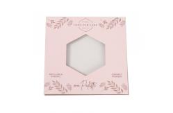 China Empty Eyeshadow Envelope Packaging 60mm C1S Paper Custom Flat Pack supplier