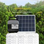 Portable 9W / 6V Solar Power Home Lighting System 8000Mah Energy Saving Light