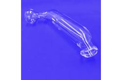 China 100mL Quartz Glass Liposuction Bottle Lab Glassware Fat Extraction Flask supplier