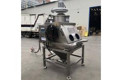 China High Efficiency Big Bag Emptying Dump Station With Vibrating Screen For Grain supplier