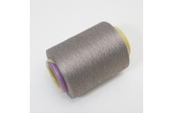 China Cotton TC Recycle Polyester Yarn With Grs Certificate For Woven Label supplier