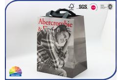 China 210gsm Matte Lamination Coated Paper Bag Embossing Customized Logo With Handle supplier