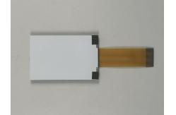 China Positive HTN Segment Code LCD White Blacklight With FPC LCD Display supplier