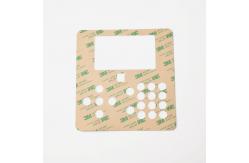 China Durable Custom Membrane Keypad Switch With Top Embossing 3M Adhesive supplier