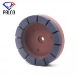 Brown Segmented Diamond Cup Wheel No Scratch Cup Type Grinding Wheel for sale