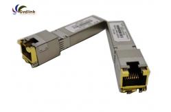 China 30m 10GBASE-T Copper SFP+ RJ45 Transceiver supplier