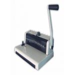 Twin Ring Coil Binding Machine , Office Binding Machine Paper Size A4 T598 for sale