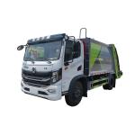 4x2 Diesel Municipal Sanitation Truck 8Cbm Trash Bins Waste Compactor Collection for sale