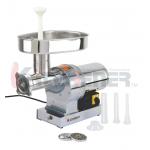 W / 3 Cutting Plates Heavy Duty Meat Grinder With Stainless Steel Knife for sale