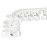 Alexa Wave Fold Curtain Track Overload Ceiling Mounted Ripplefold Track