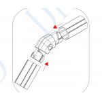 Aluminum lean Pipe Connector for Pipe System