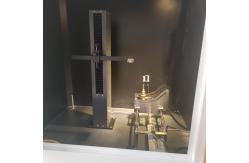 China Horizontal Vertical Burning Combustion Testing Machine Flame Test Chamber For Plastic supplier