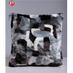 Natural Color Faux Fur Pillows Cushion Cover Dry Washable Car Seat Decorative for sale