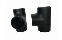 China Galvanized Cs Fittings Butt Weld Reducing Tee For Power Application supplier
