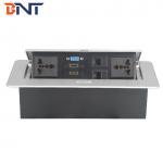 220V Square Desktop Pop Up Power Plug Zinc Alloy For Computer Supply for sale