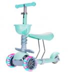 OEM 2 In 1 Skate Kick Scooter Ride On Car With Seat Design For Age 3-6 for sale