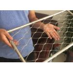 304/316 7*7 Zoo Wire Mesh Fence Green Wall Mesh Safety Net for sale