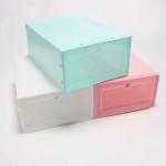 ODM Foldable Household Shoe Box Multiscene Use Stackable Assembled Space Saving for sale
