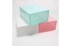 China ODM Foldable Household Shoe Box Multiscene Use Stackable Assembled Space Saving supplier