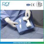 Water Repellent Surgical Drape With Adhesive / Off Centre And Cable Hole for sale