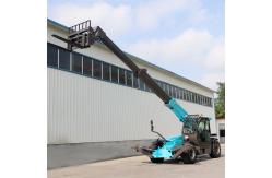 China 5000kg Diesel Telehandler Telescopic Forklift With 14m 18m Lifting Height supplier