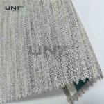 Canvas Smoothly Hair Interlining Elastic For Suit / Uniform / Jacket for sale