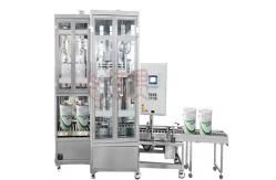 China Inline Automatic Filling And Capping Machine Multi Usage Liquid Filling And Capping Machine supplier