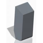 Cobalt / Tungsten Carnbide Saw Tips For Pneumatic Drill , Good Impact Resistance for sale