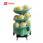 LCD Remote Control aerial attack football machine Throwing Programming 105w