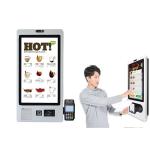 Windows Self Ordering Kiosk For Restaurants Machine 1920*1080 for sale