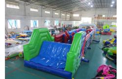 China Outdoor Inflatables Obstacle, Inflatable Challenge Course For Party Games supplier
