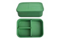 China Shatterproof Harmless Silicone Lunch Containers , Microwaveable Silicone Storage Box supplier