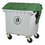Plastic Garbage Can Waste Dustbin with Wheels Large Size 660L 1100L Bulk HDPE ( Common & Virgin Material Available),plastic for sale