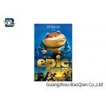 OEM Custom Design Size 3d lenticular Advertisement animal poster
