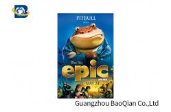 China OEM Custom Design Size 3d lenticular Advertisement animal poster supplier