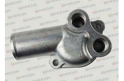 China Excavator Engine Parts , 4BJ1 Thermostat Housing Aluminum or Iron Material supplier